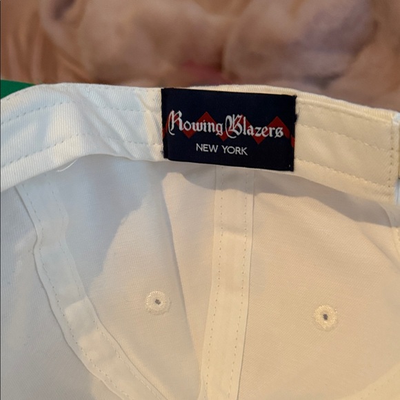 Rowing Blazers White and Green Logo Cap - Picture 4 of 4